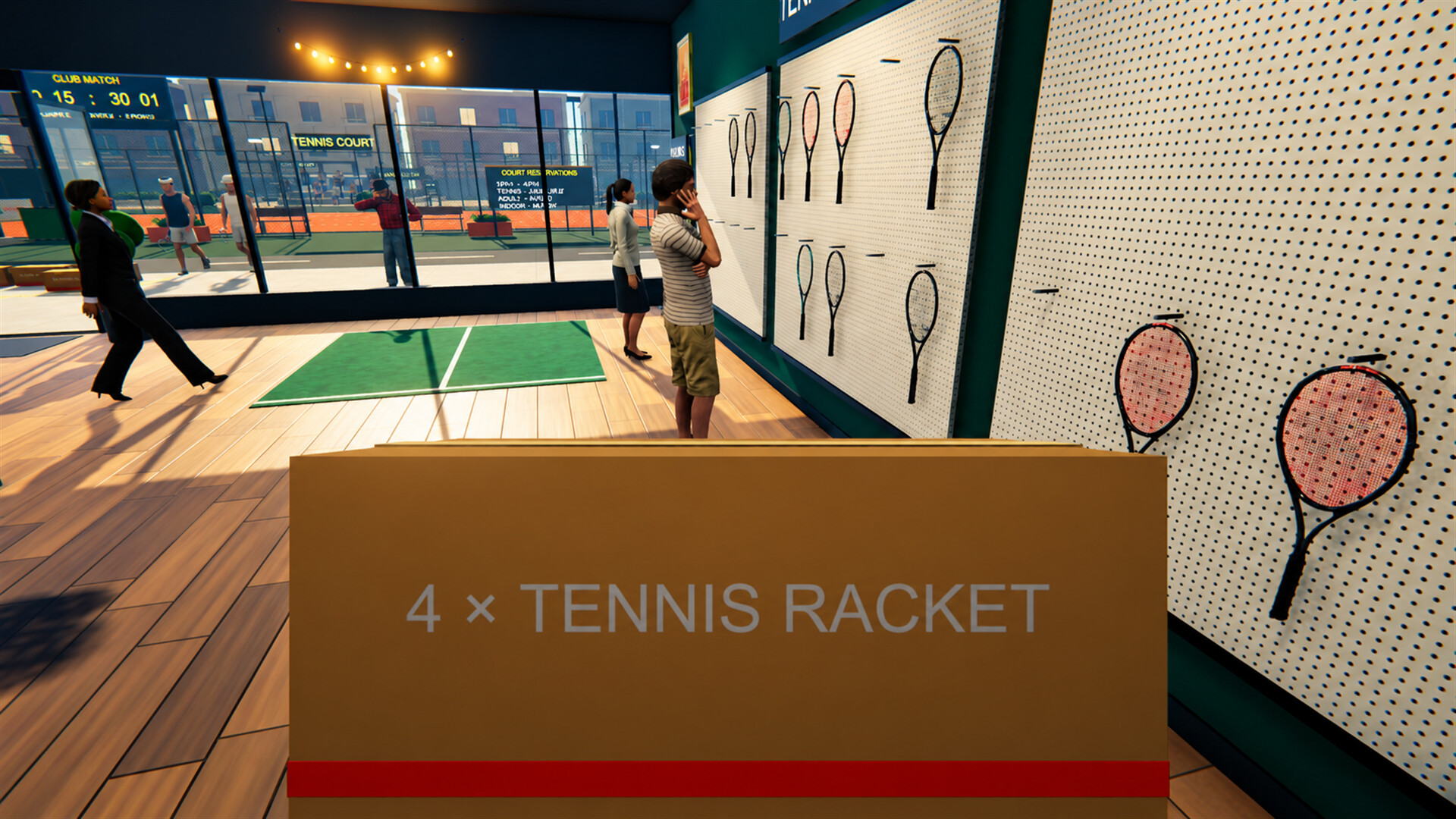 Tennis & Padel Shop Simulator trailer