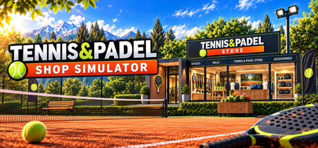 Cover art from Tennis & Padel Shop Simulator