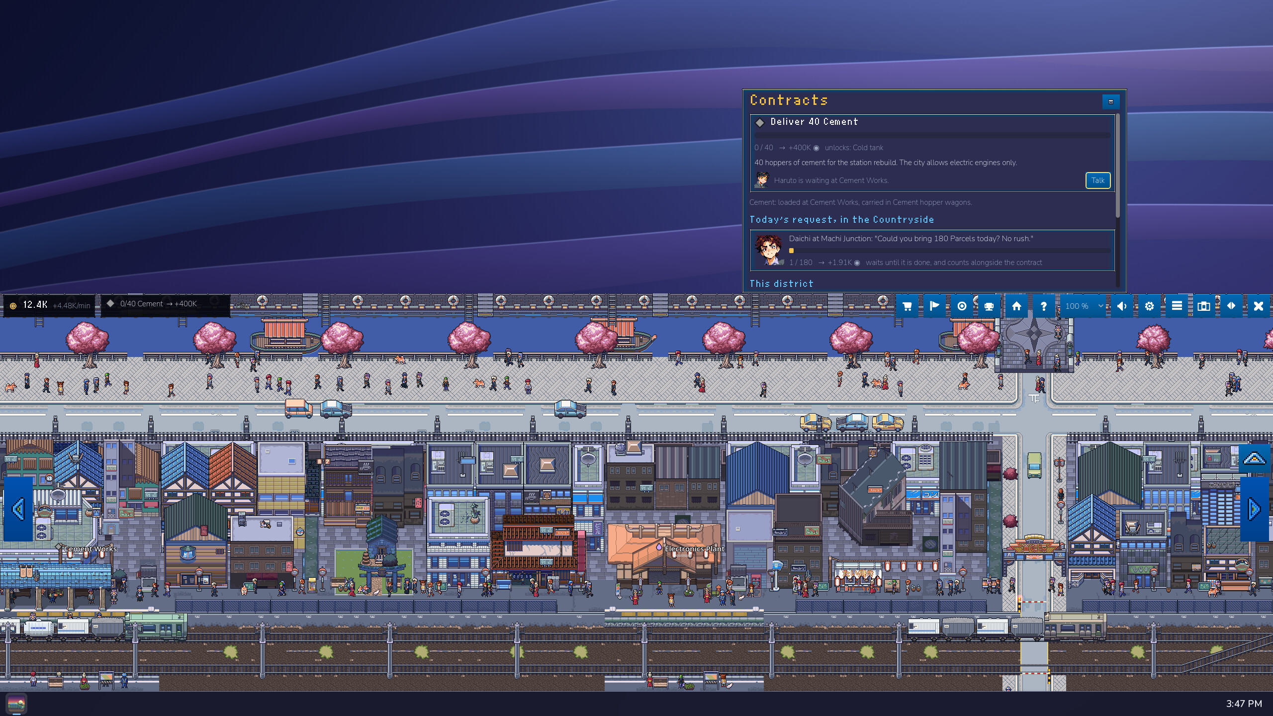 Sidetrack — Tiny Trains for Your Desktop screenshot 4