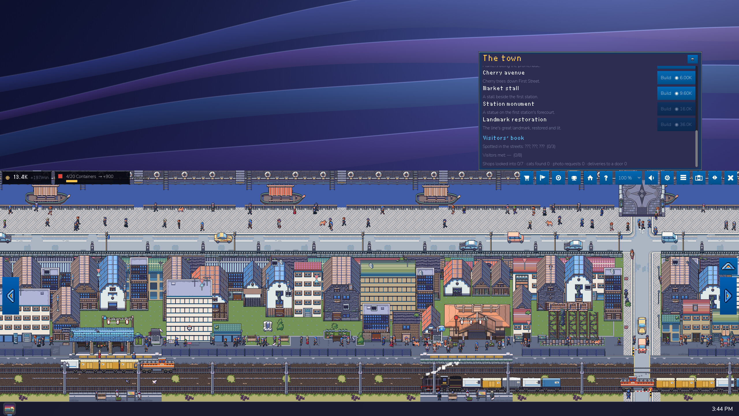 Sidetrack — Tiny Trains for Your Desktop screenshot 2