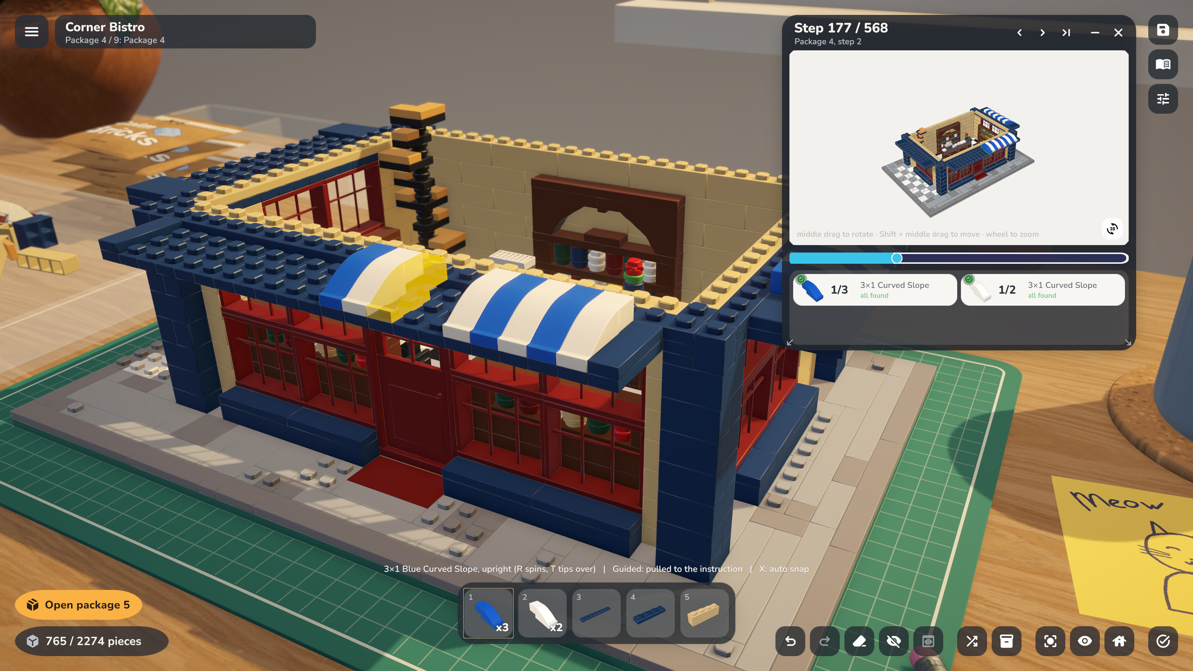 Calm Bricks trailer