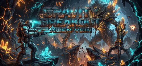 Cover art from Gravity Breakout: Alien Vein