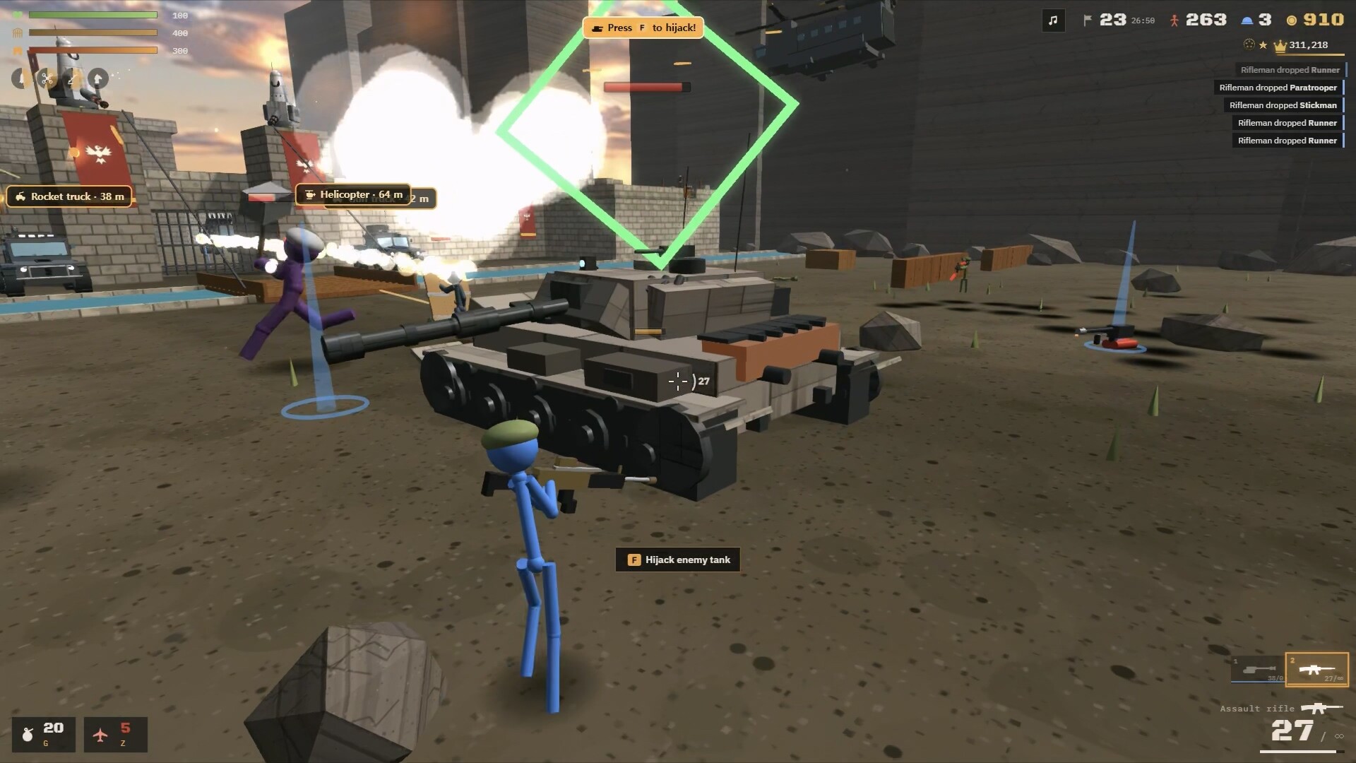 TPS Tickman: Castle Defense screenshot 2