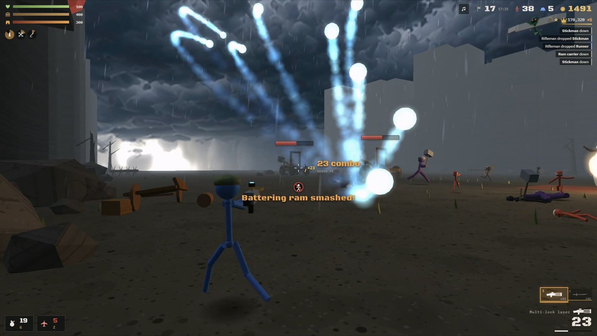 TPS Tickman: Castle Defense screenshot 4