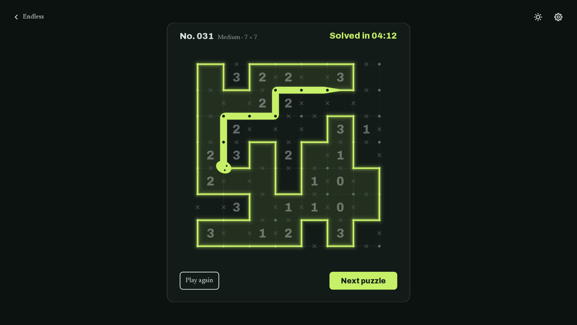 Slitherlink: Line Logic screenshot 4