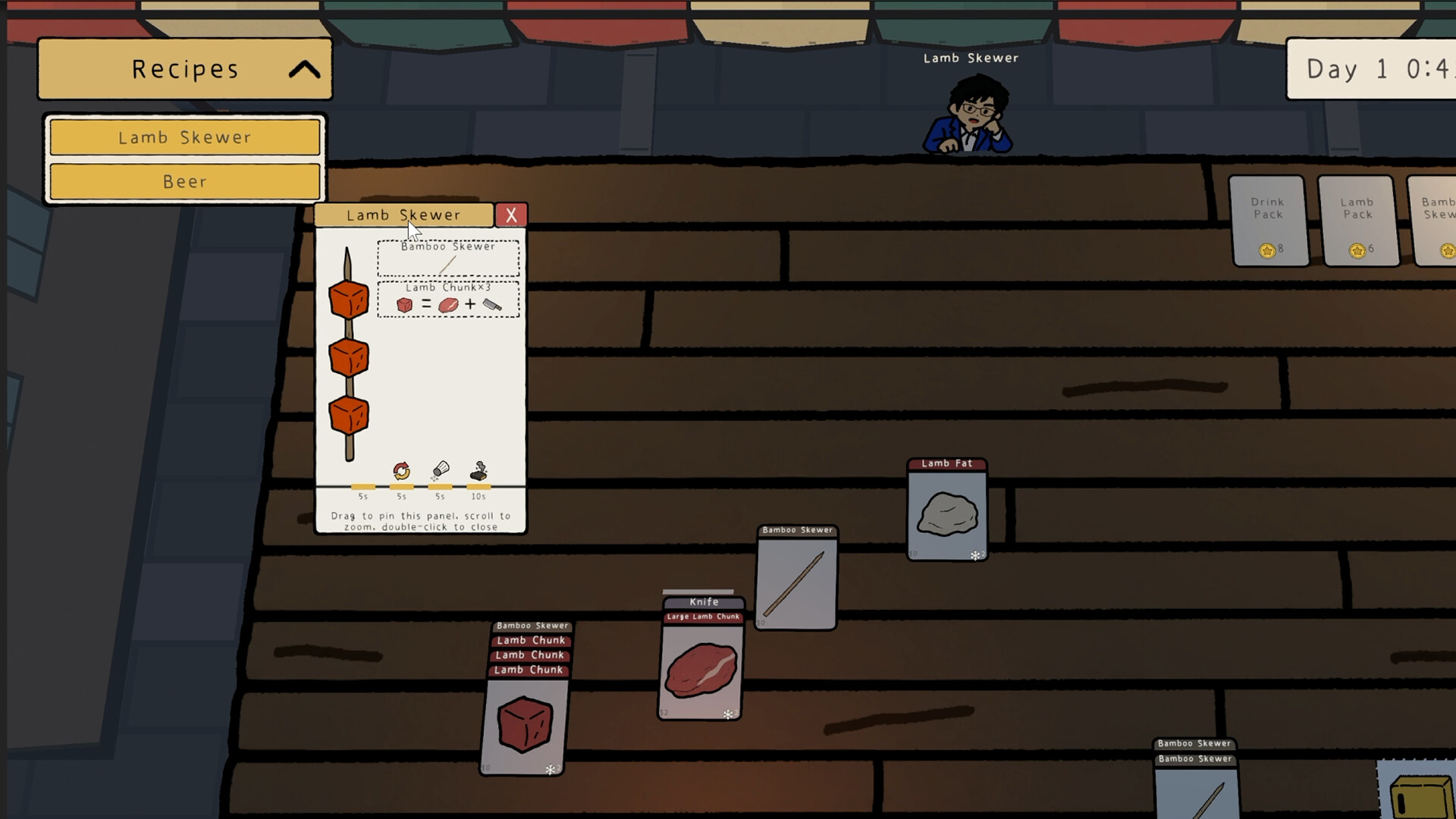 StackBBQ: Chinese Skewer Simulator screenshot 2