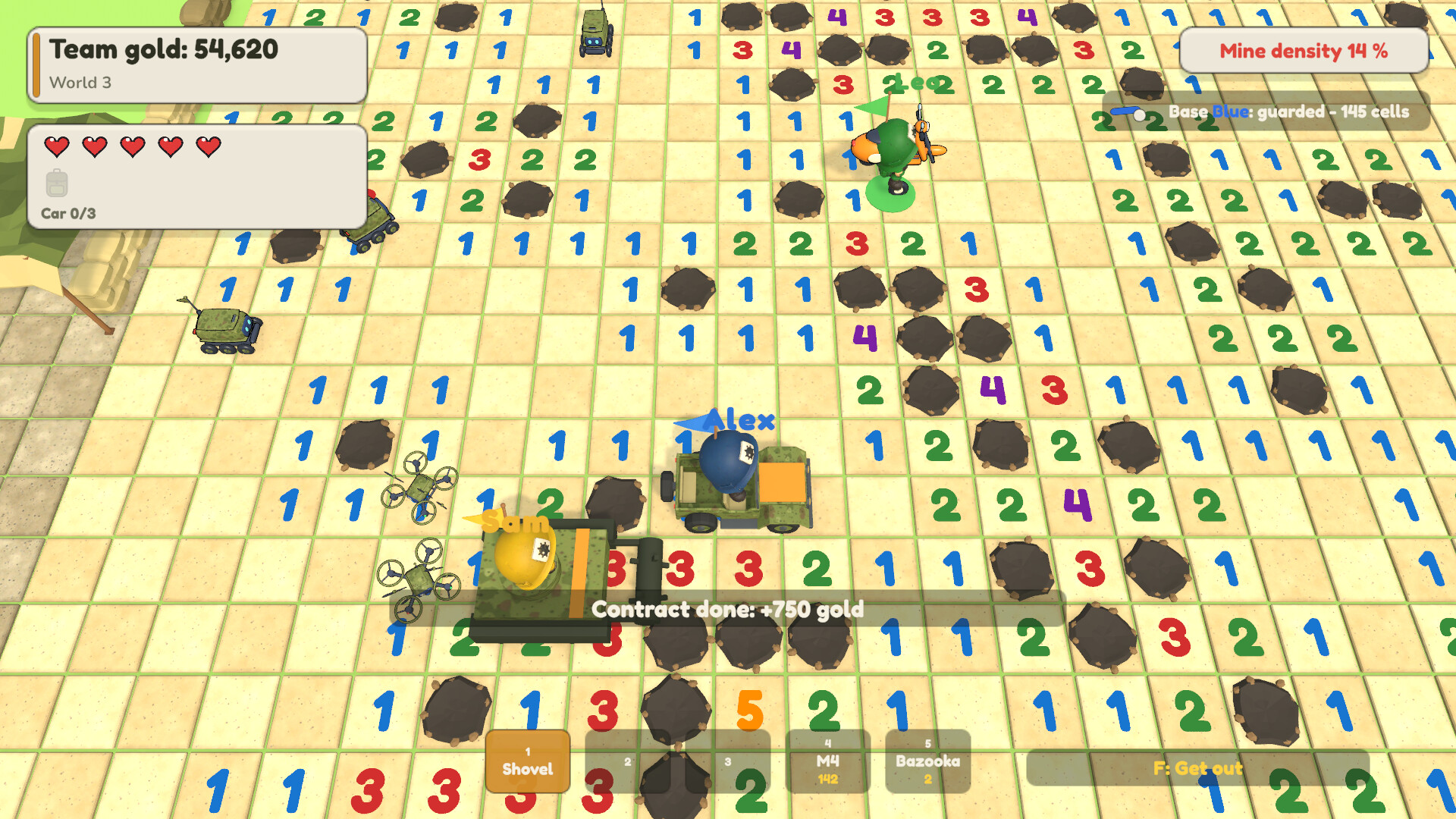 Minesweeper: Find All the Bombs in the Minefield screenshot 2