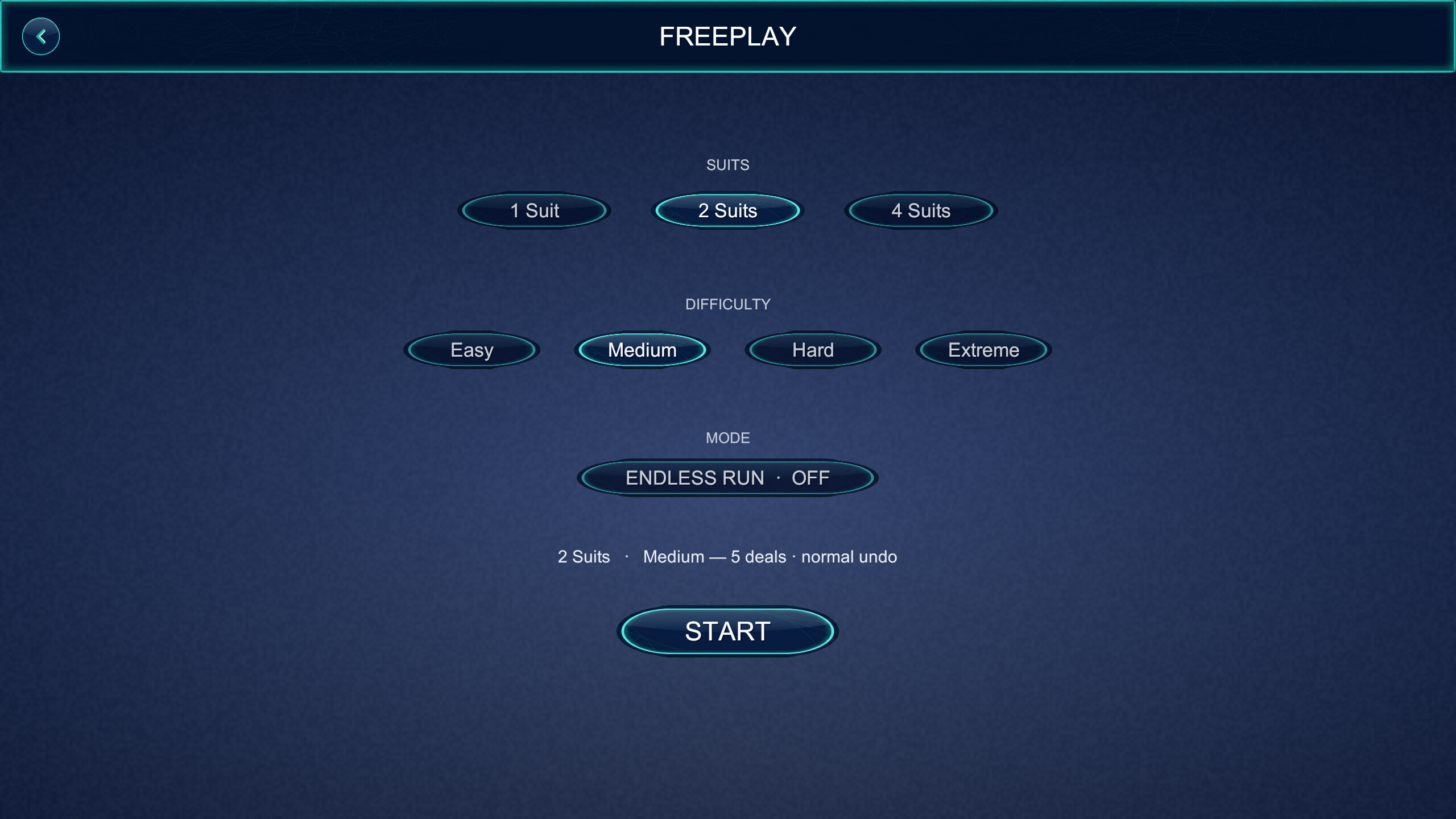 WebBound Solitaire screenshot 5