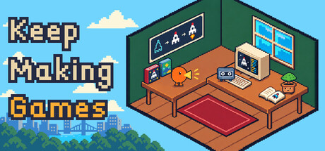 Cover art from Keep Making Games