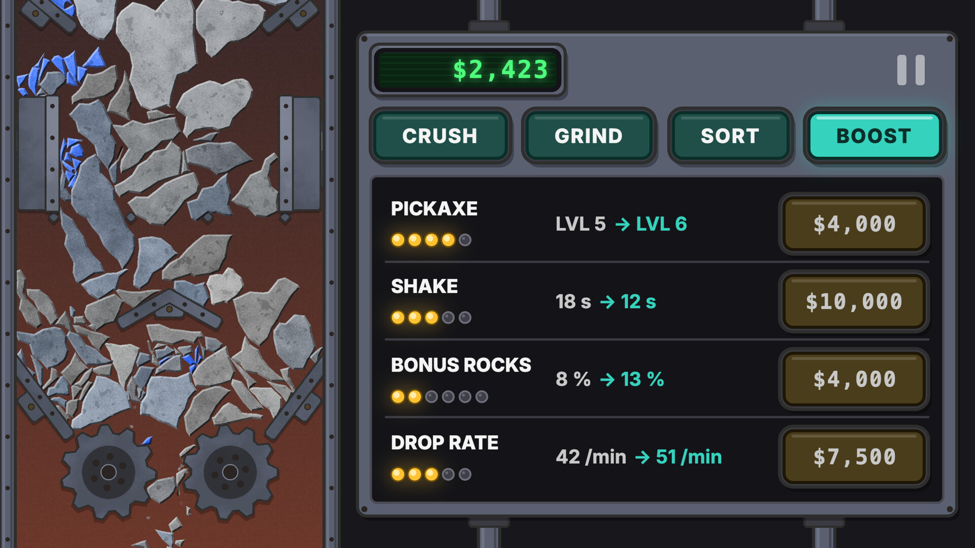 Rock Crushing Simulator screenshot 1