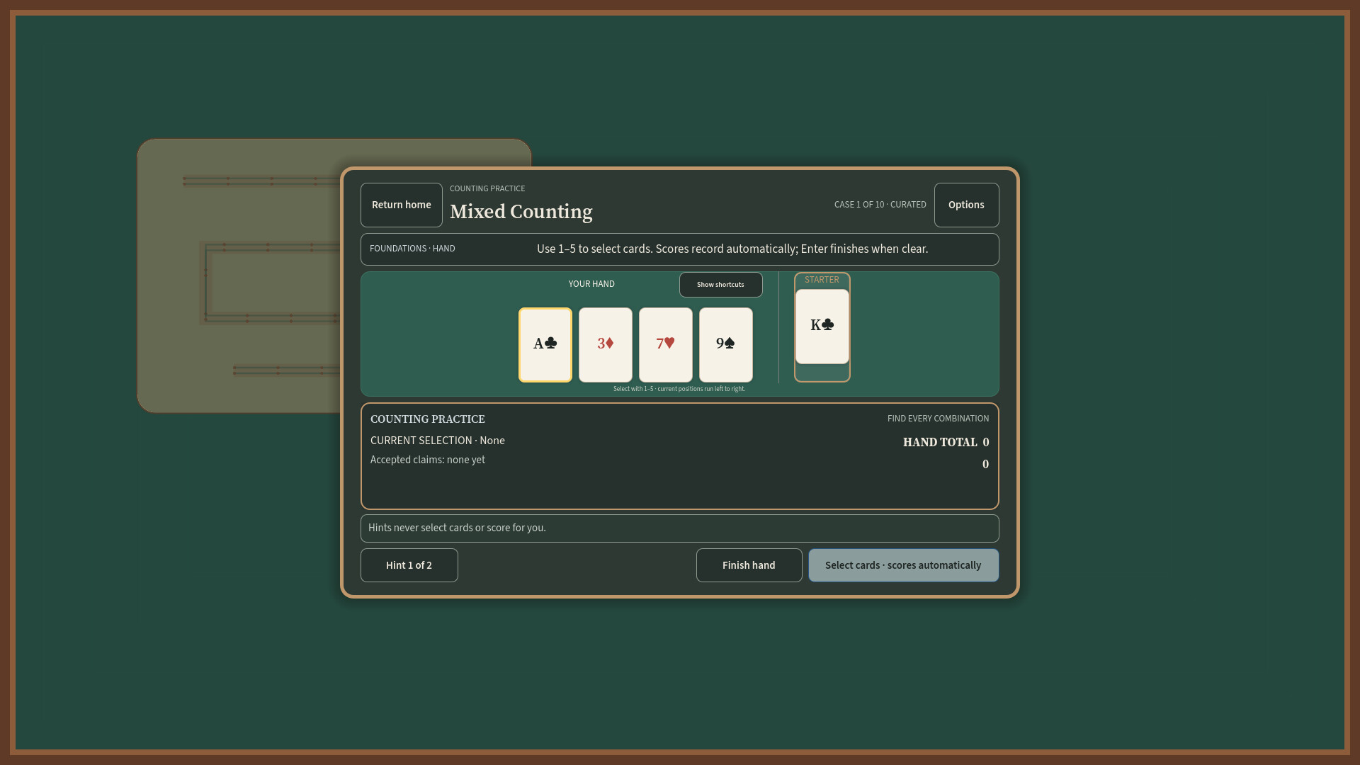 Clearly Cribbage screenshot 2