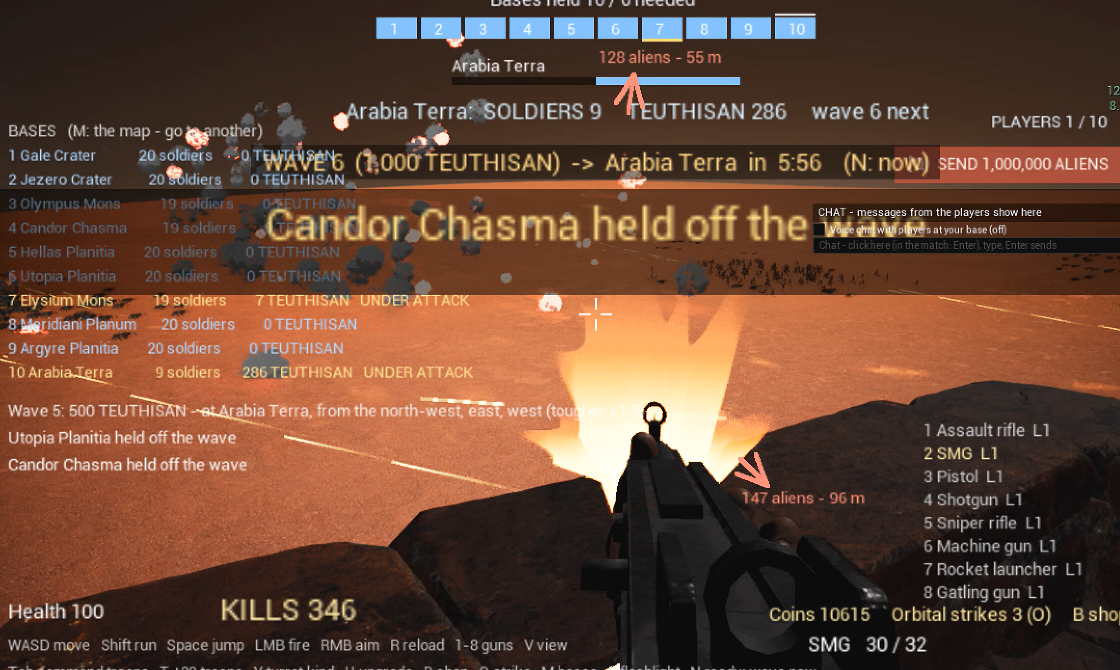 Mars Battle screenshot 2
