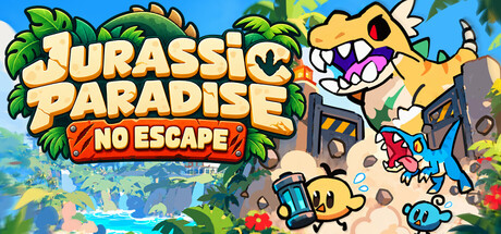 Cover art from Jurassic Paradise: No Escape