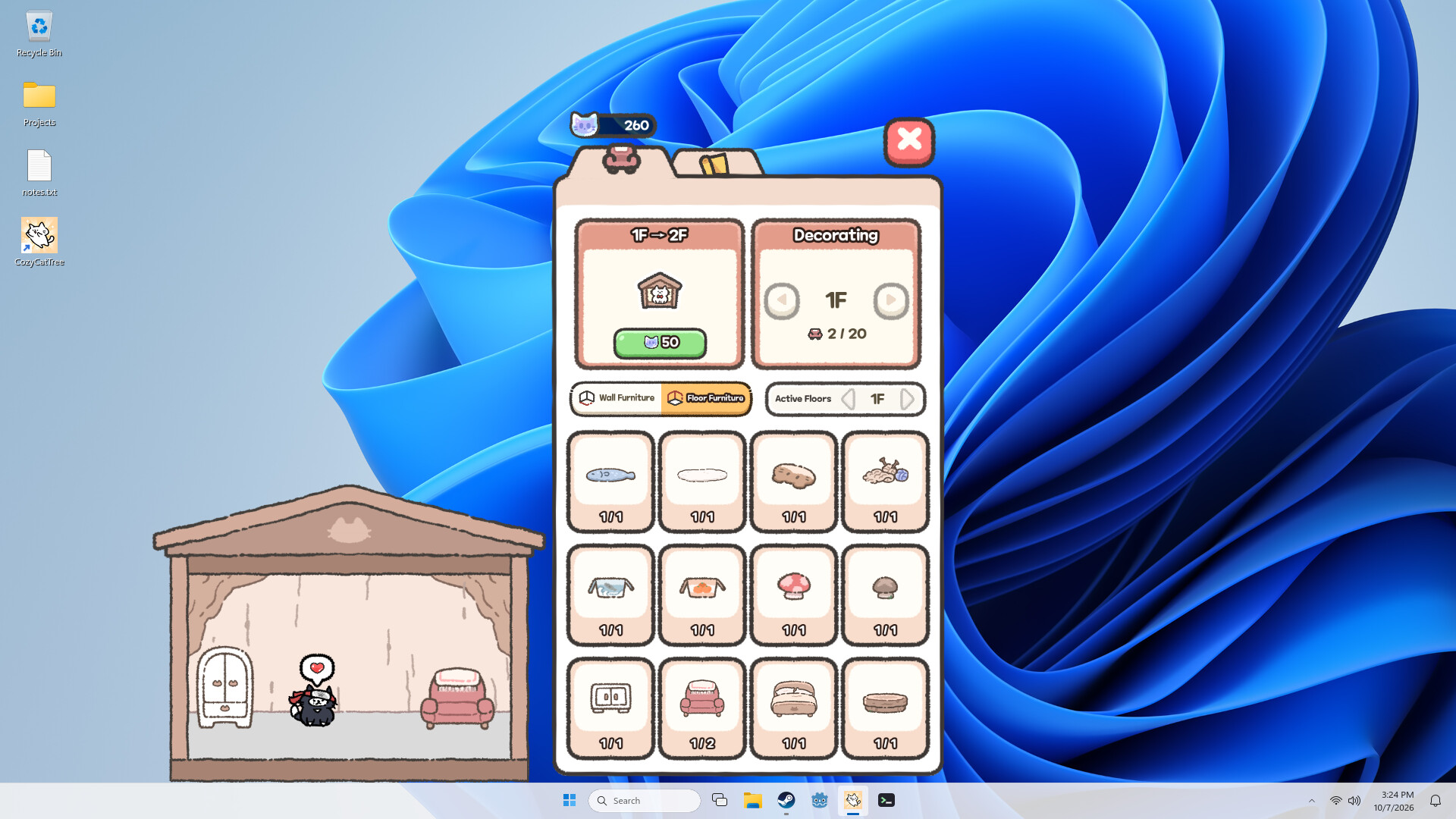 Desktop Cozy Cat Tree screenshot 5