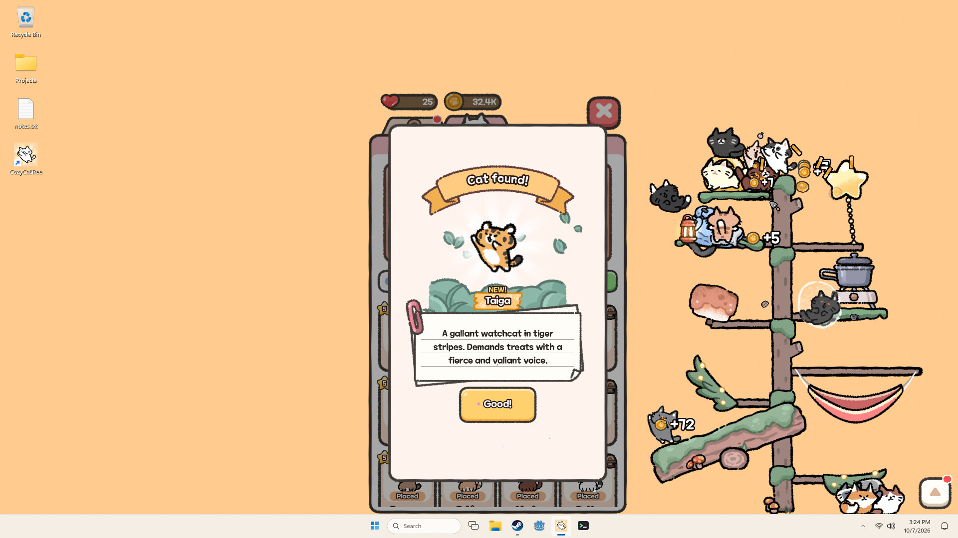 Desktop Cozy Cat Tree screenshot 2