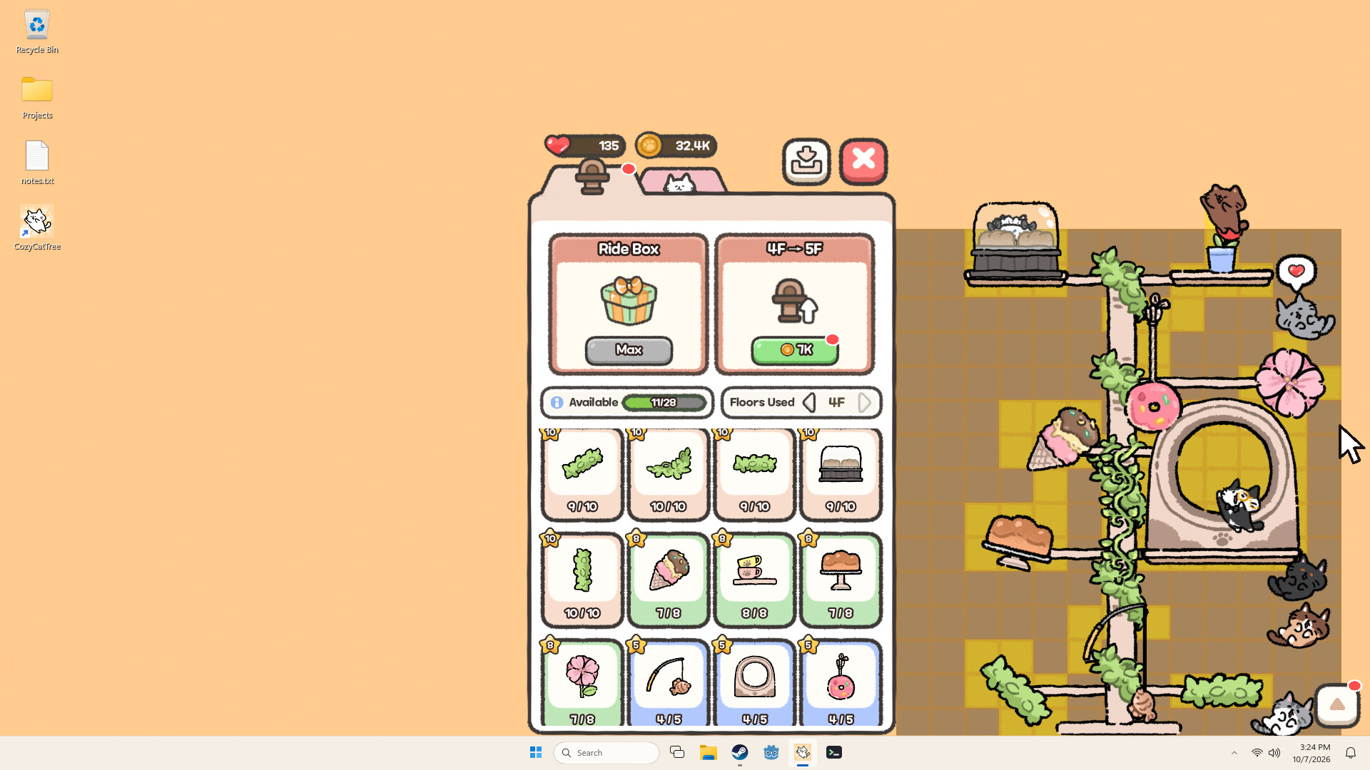 Desktop Cozy Cat Tree screenshot 3