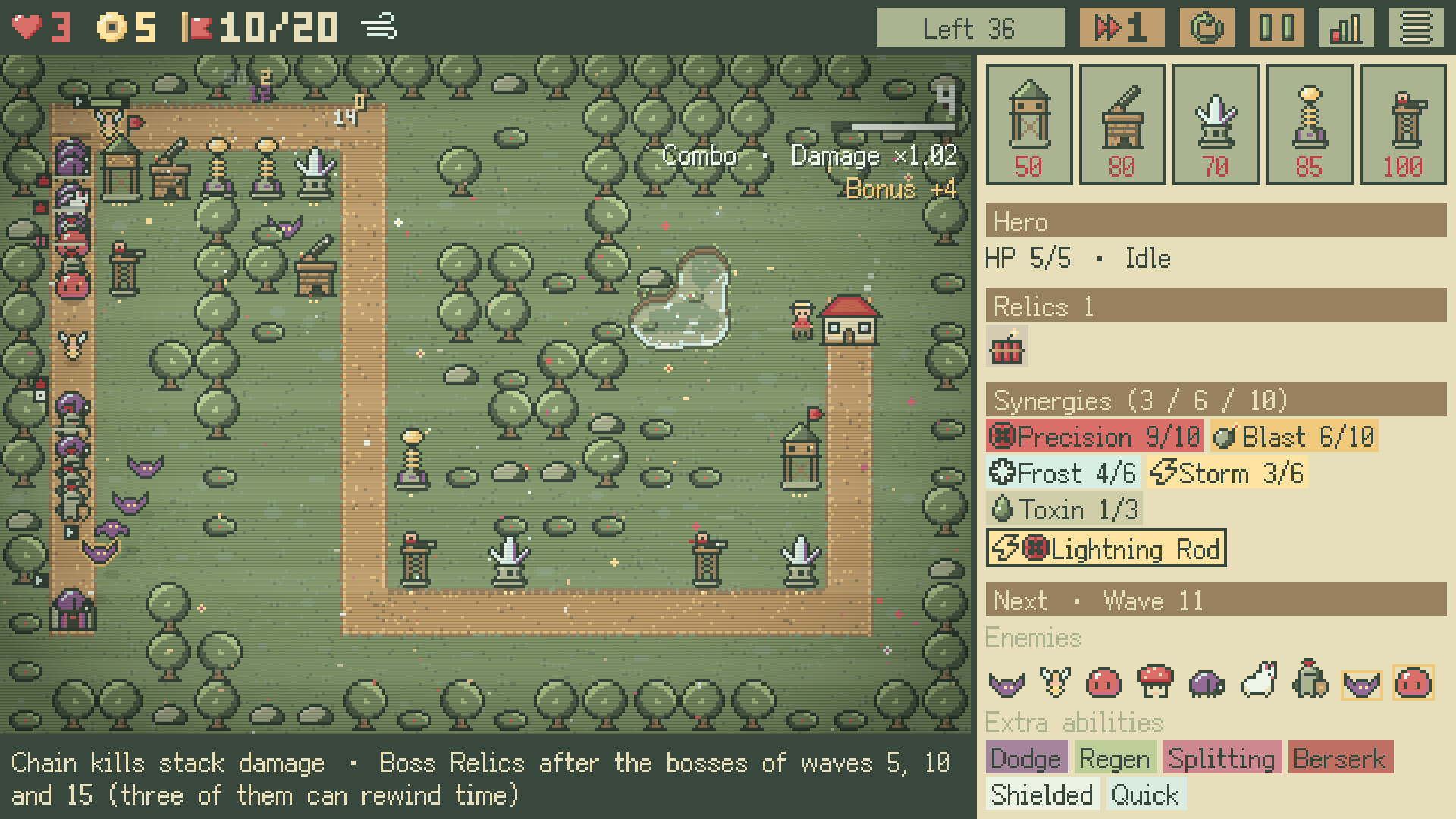 Tiny TD screenshot 2