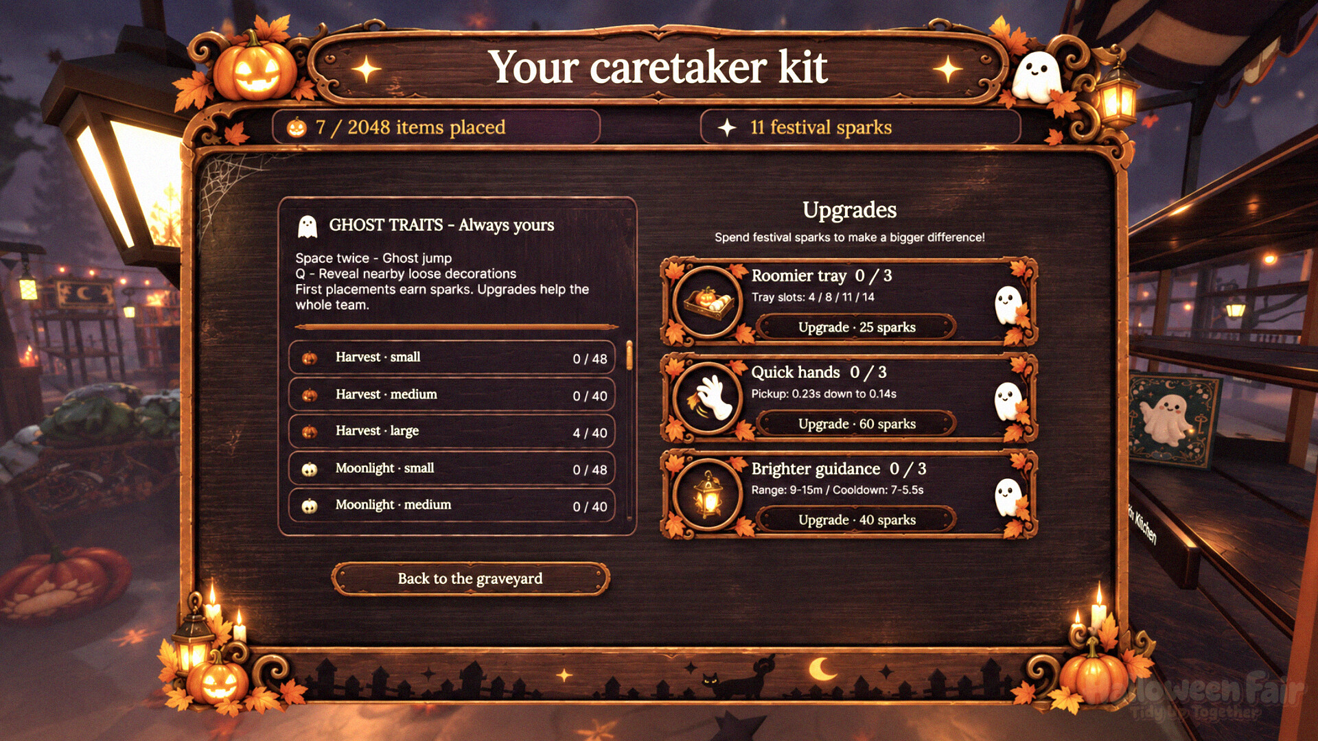 Halloween Fair: Tidy Up Together screenshot 4