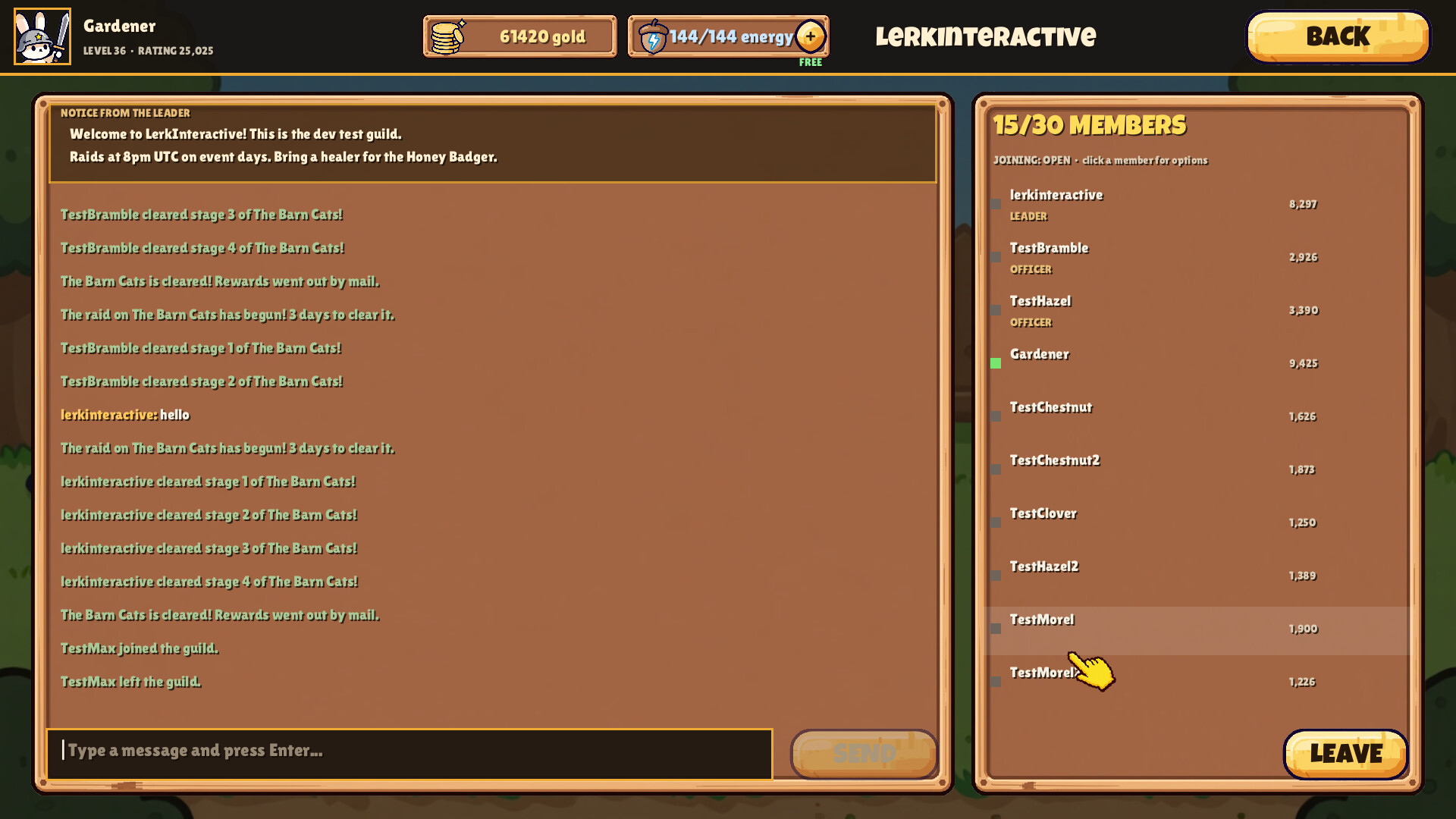 Critters Vs. Predators screenshot 2