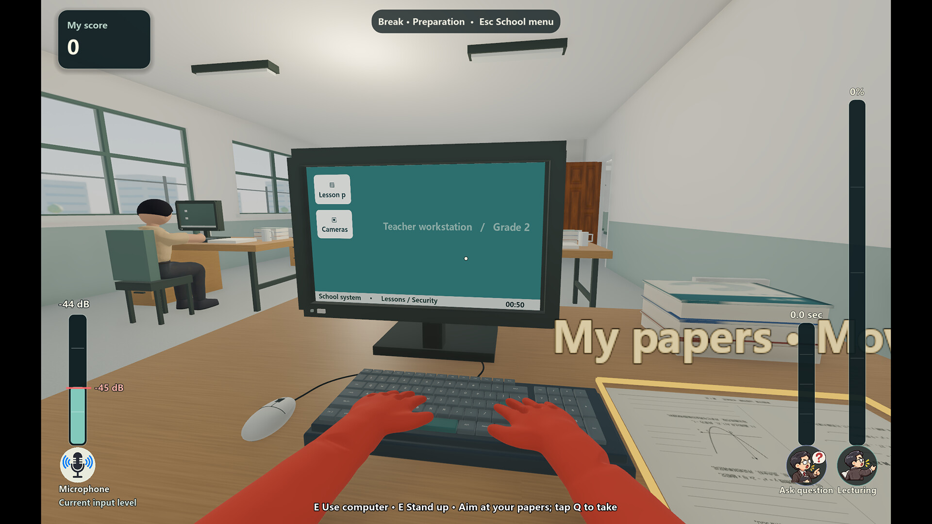 Don't Get Caught by the Teacher! screenshot 5