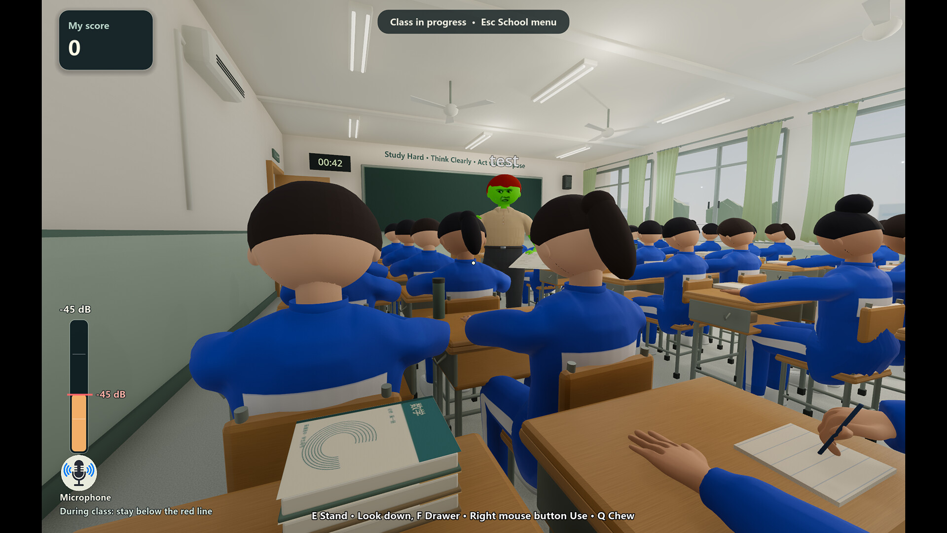 Don't Get Caught by the Teacher! screenshot 3