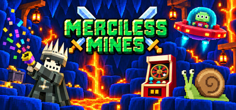 Cover art from Merciless Mines