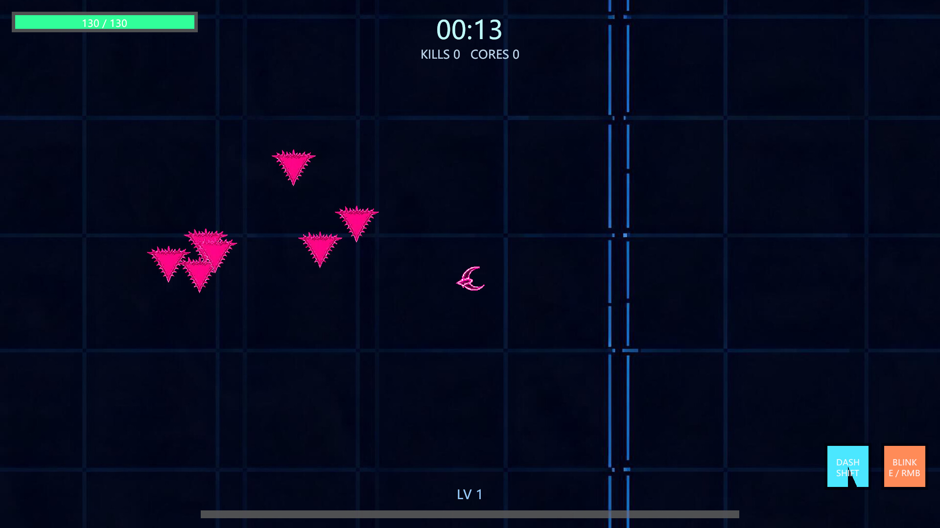 SPH: Neon Geometry Survivor screenshot 3