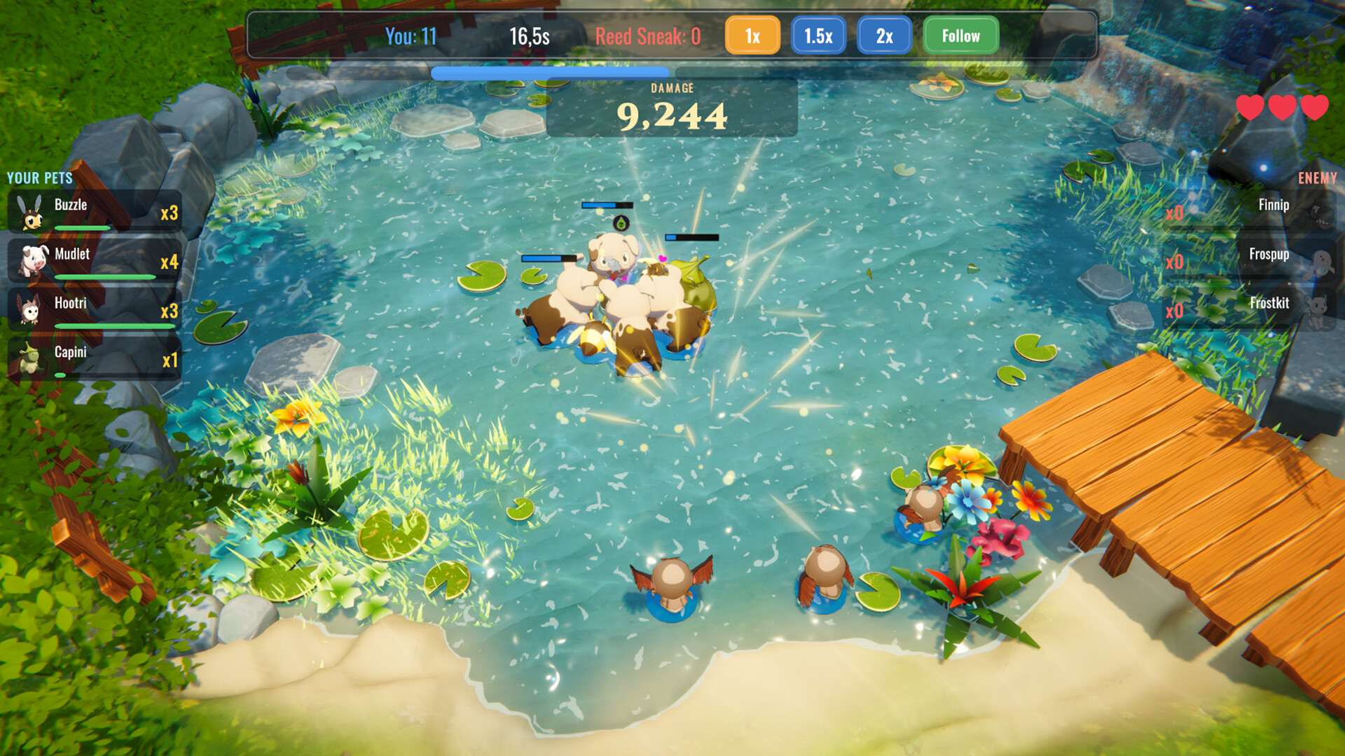 Gambapets screenshot 3