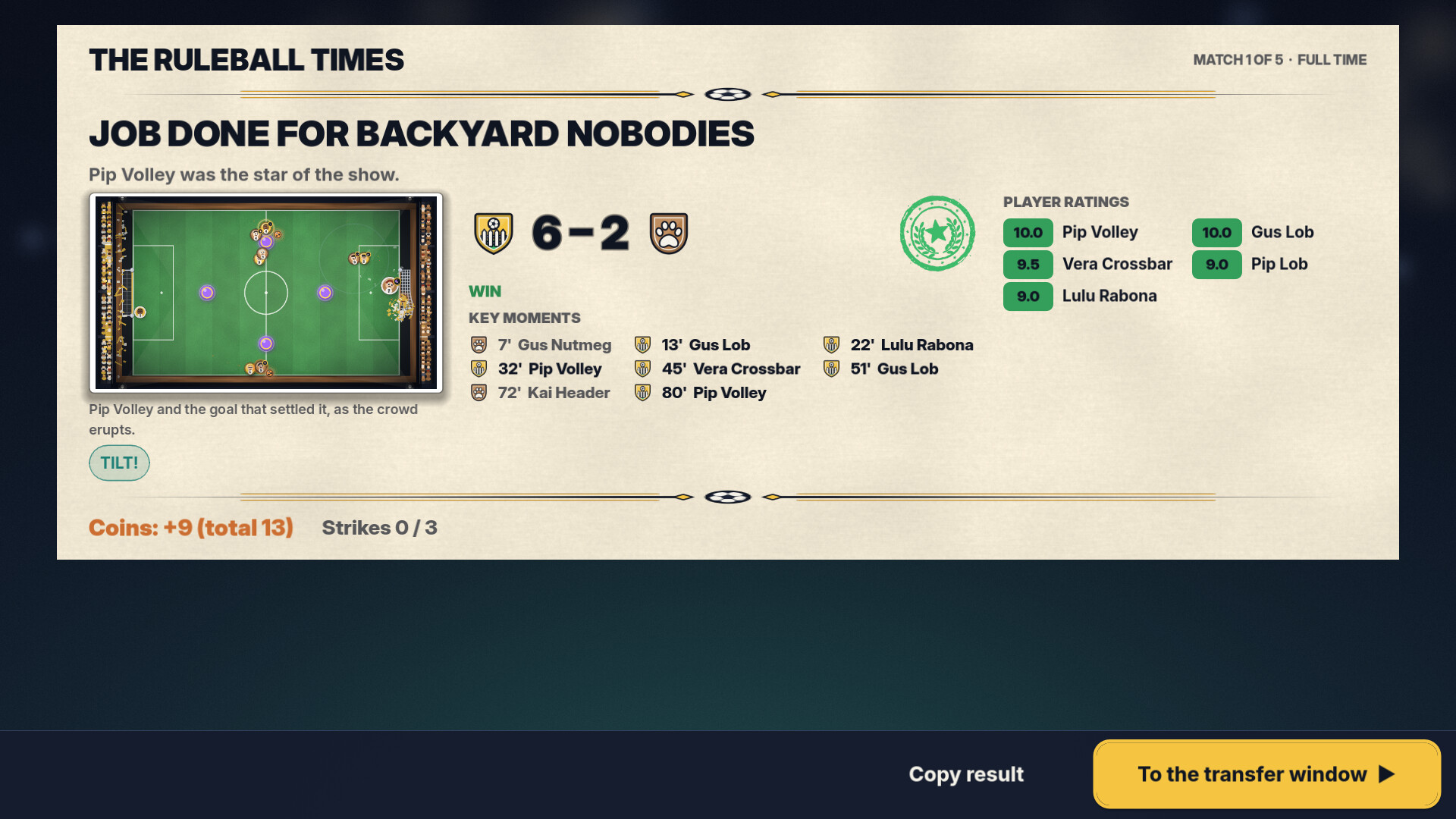 RULEBALL screenshot 4