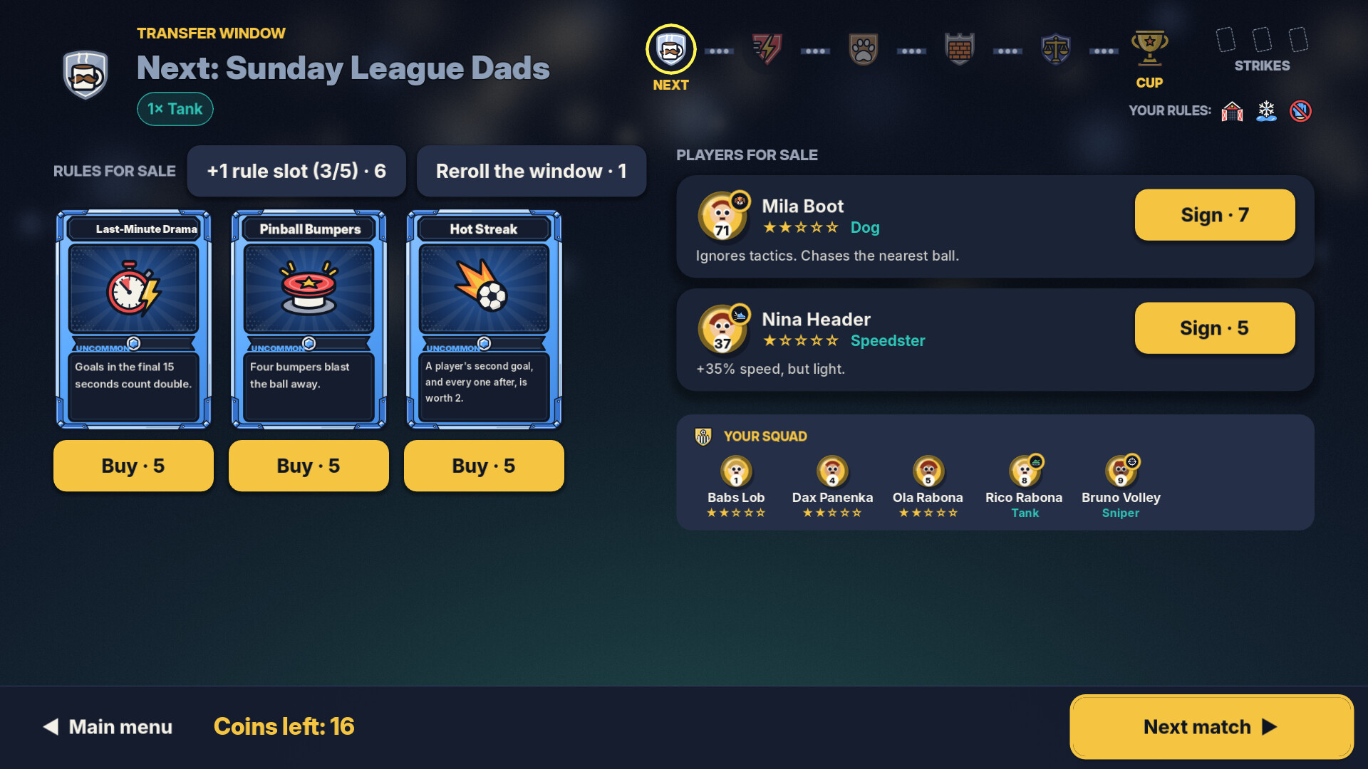 RULEBALL screenshot 5