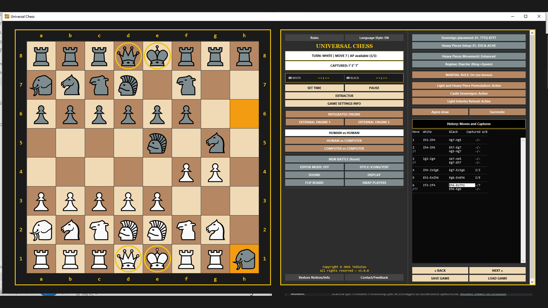 Universal Chess trailer