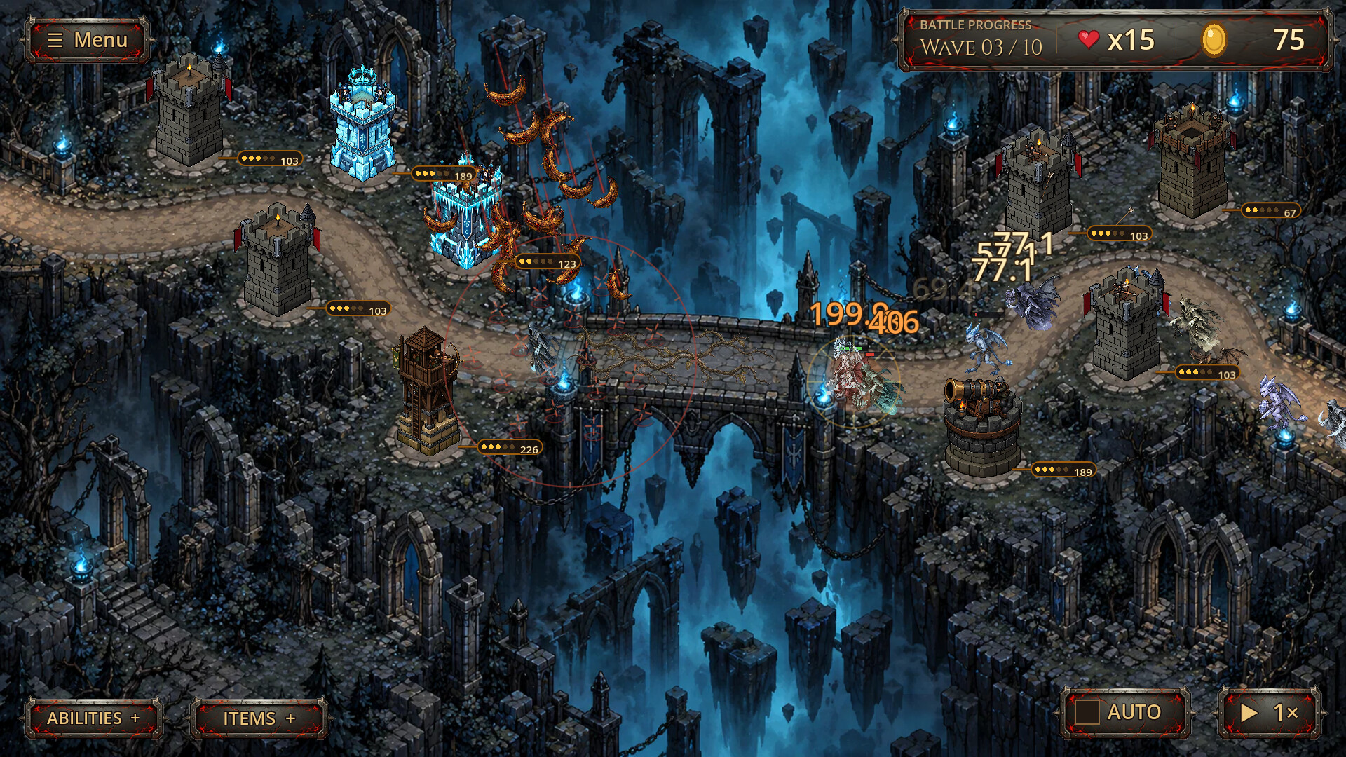 Dreadmarch TD screenshot 3