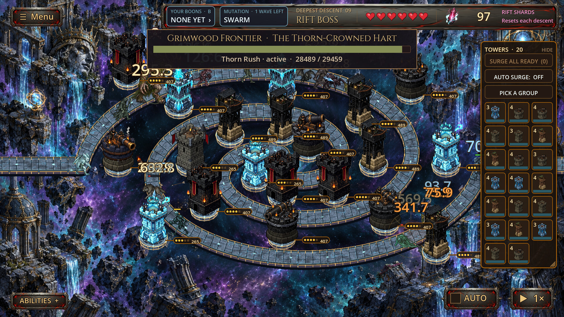 Dreadmarch TD screenshot 2