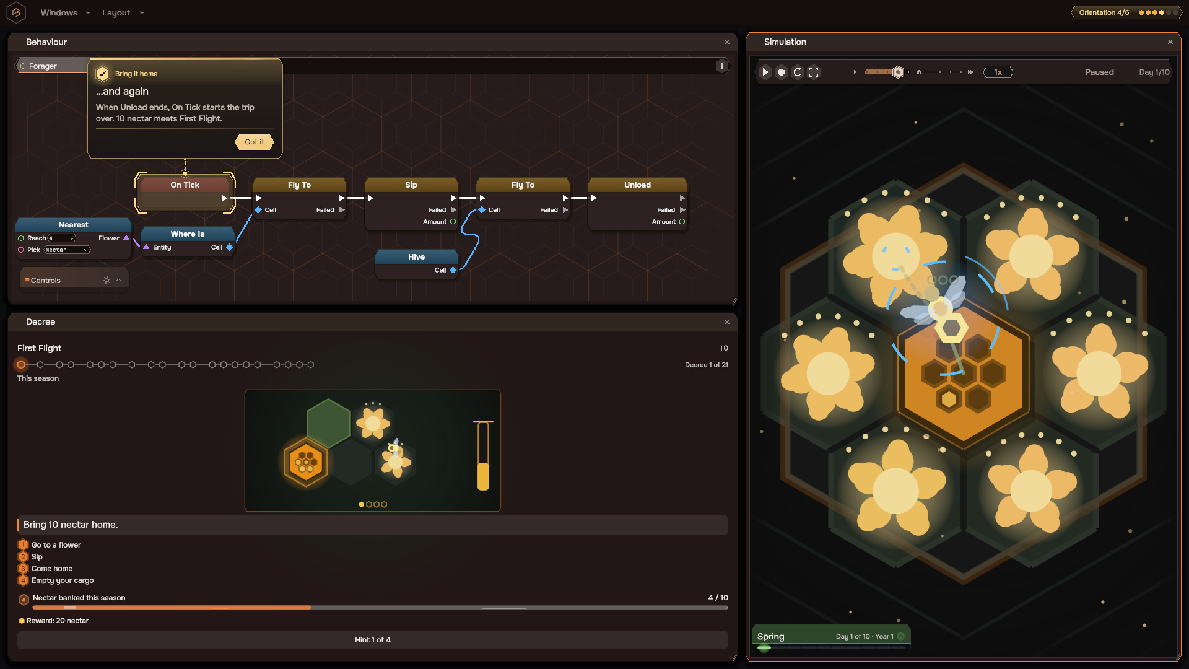 WaxWire: Program the Hive screenshot 2