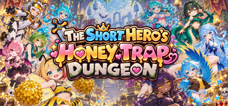 Cover art from The Short Hero's Honey Trap Dungeon