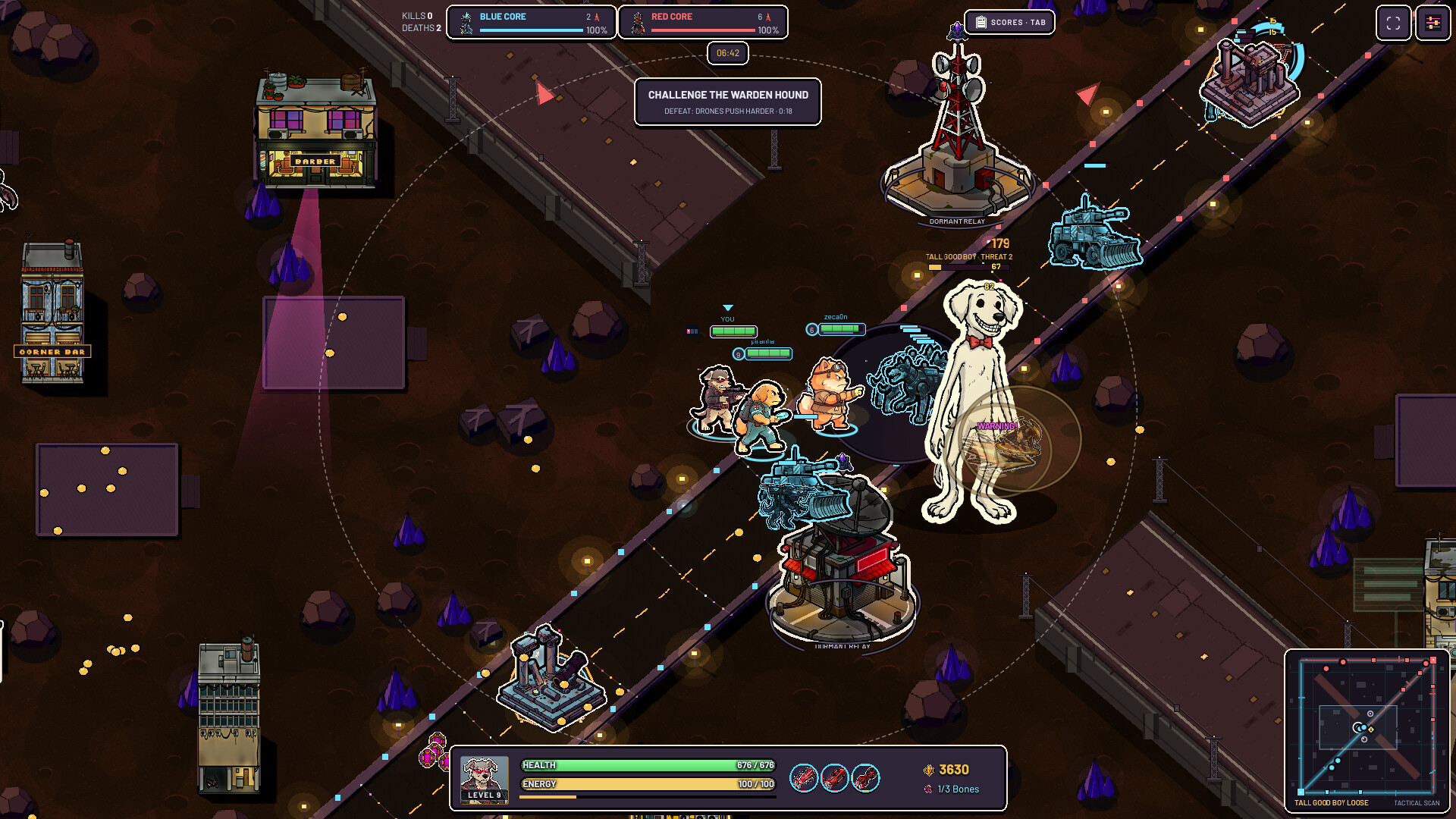 Punk Dog Wars MOBA 2D screenshot 5