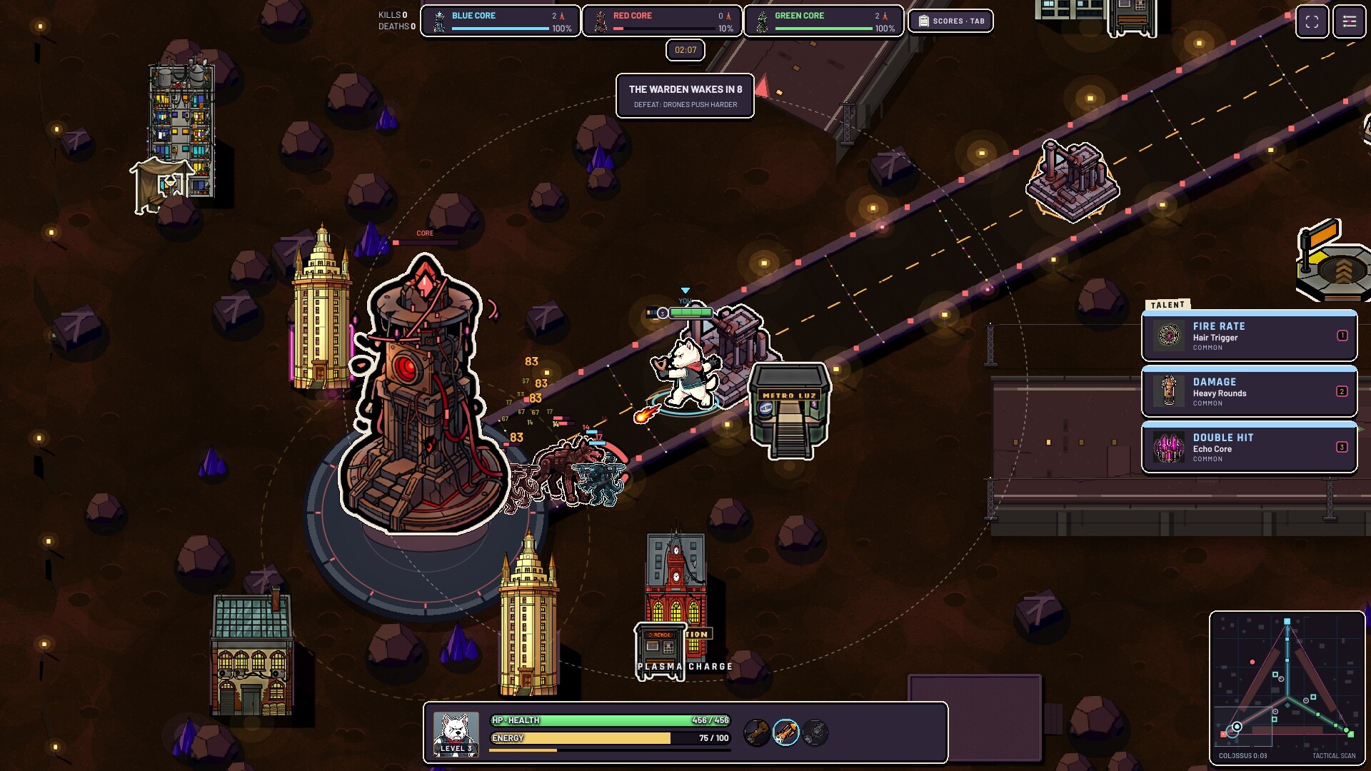 Punk Dog Wars MOBA 2D screenshot 4