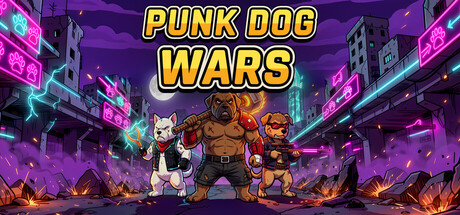 Cover art from Punk Dog Wars MOBA 2D