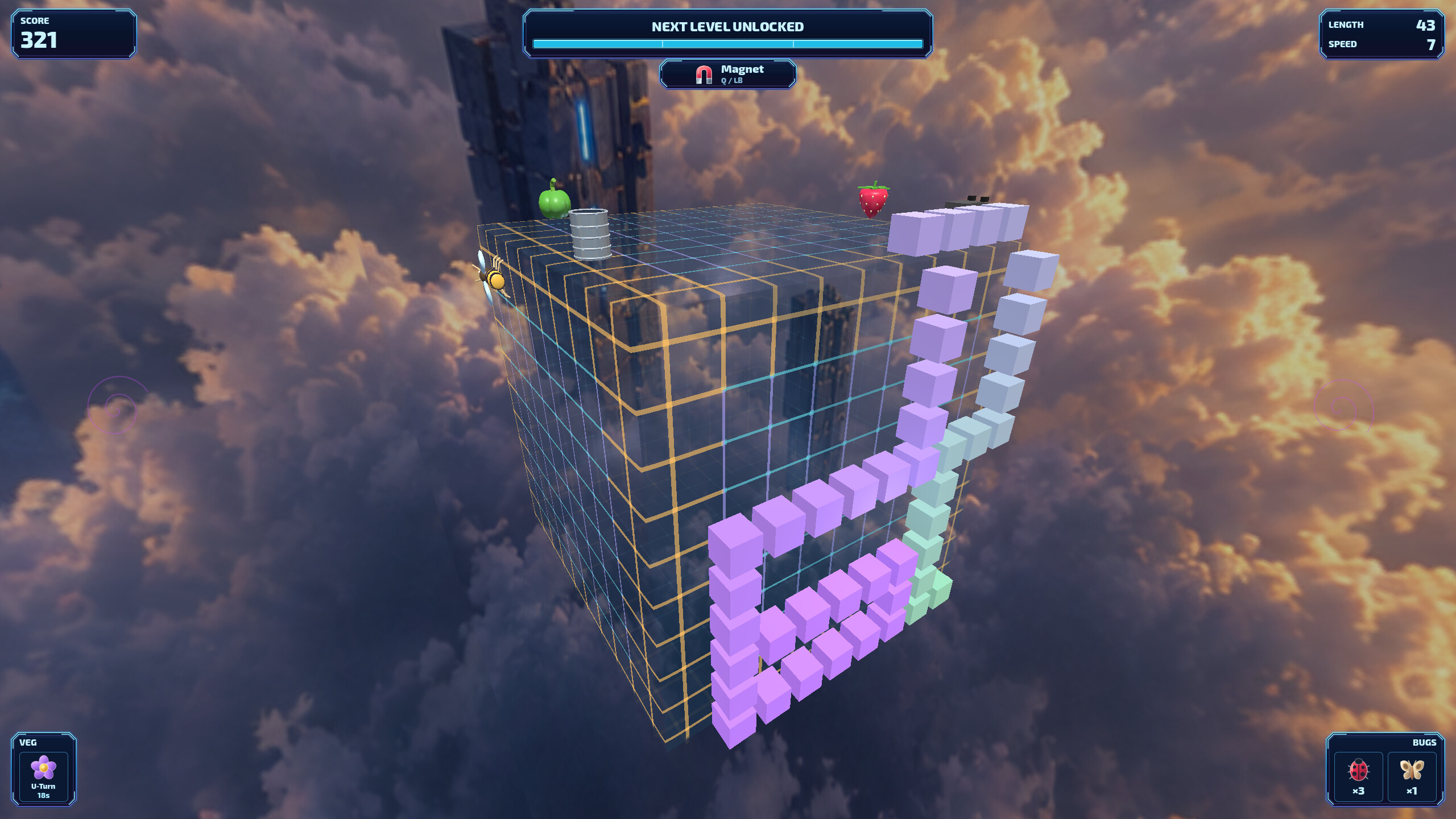 Snake Cubed screenshot 5