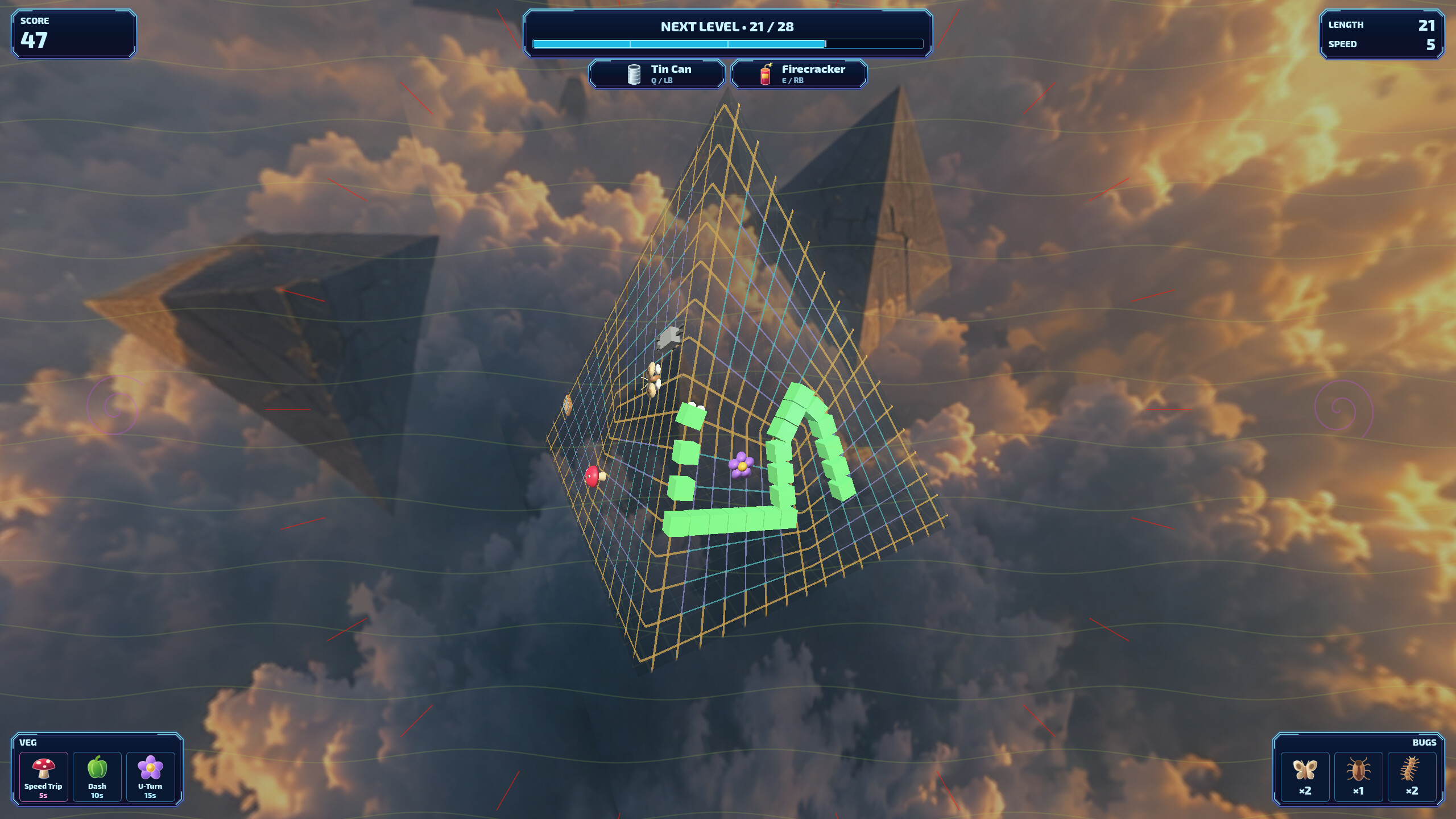Snake Cubed screenshot 2