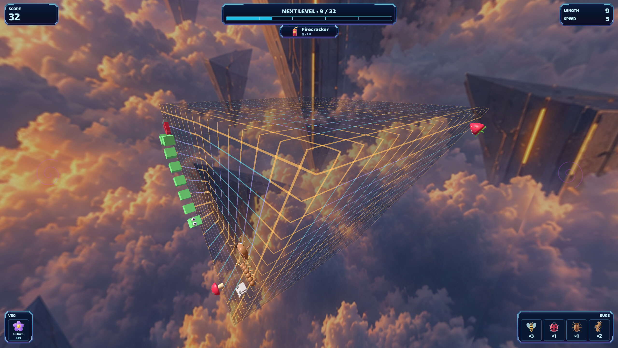 Snake Cubed screenshot 3