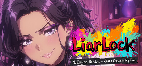 Cover art from LiarLock: No Cameras, No Clues — Just a Corpse in My Club