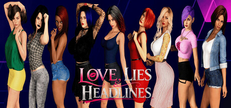 Cover art from Love, Lies & Headlines