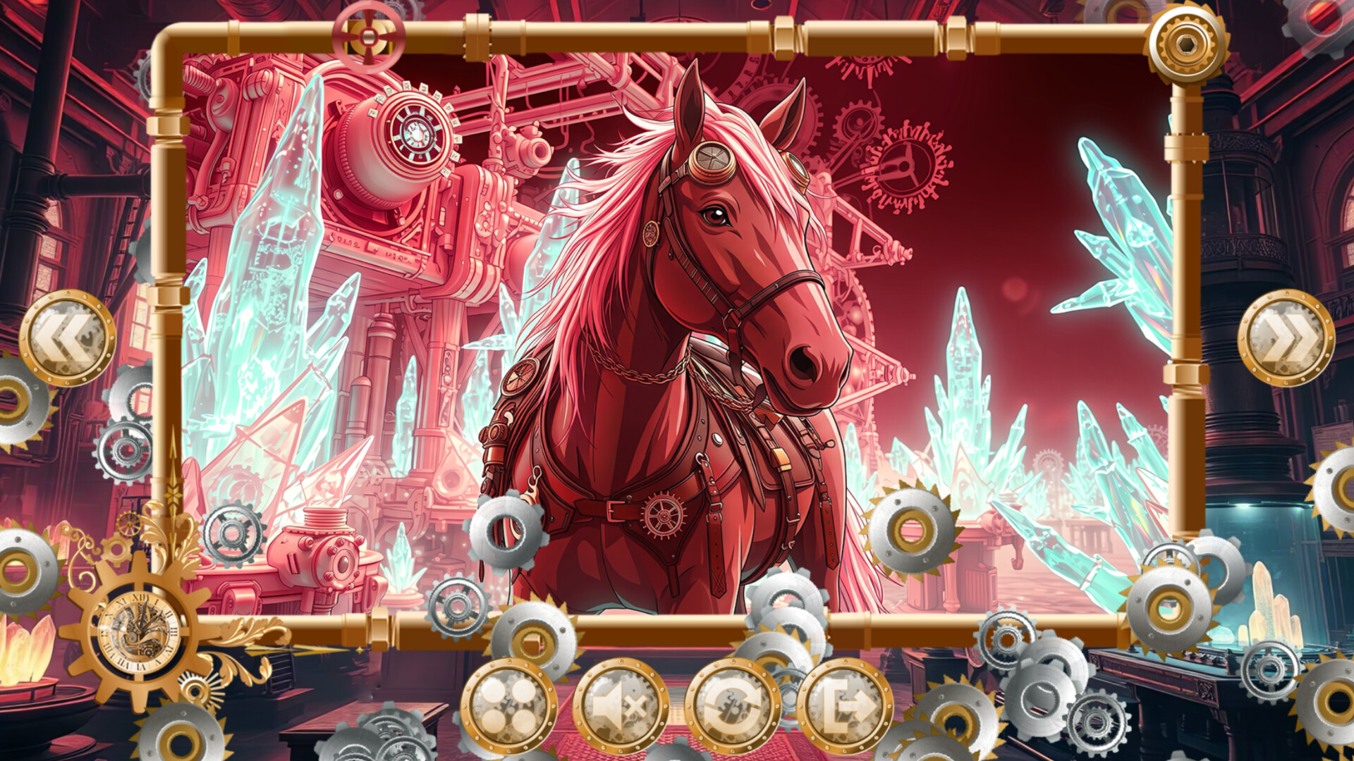Chronime Puzzle: Horses screenshot 2