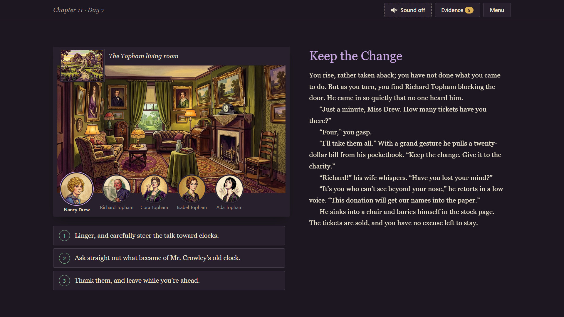 Young Mysteries: The Secret of the Old Clock (1930) screenshot 1