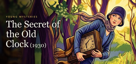 Cover art from Young Mysteries: The Secret of the Old Clock (1930)
