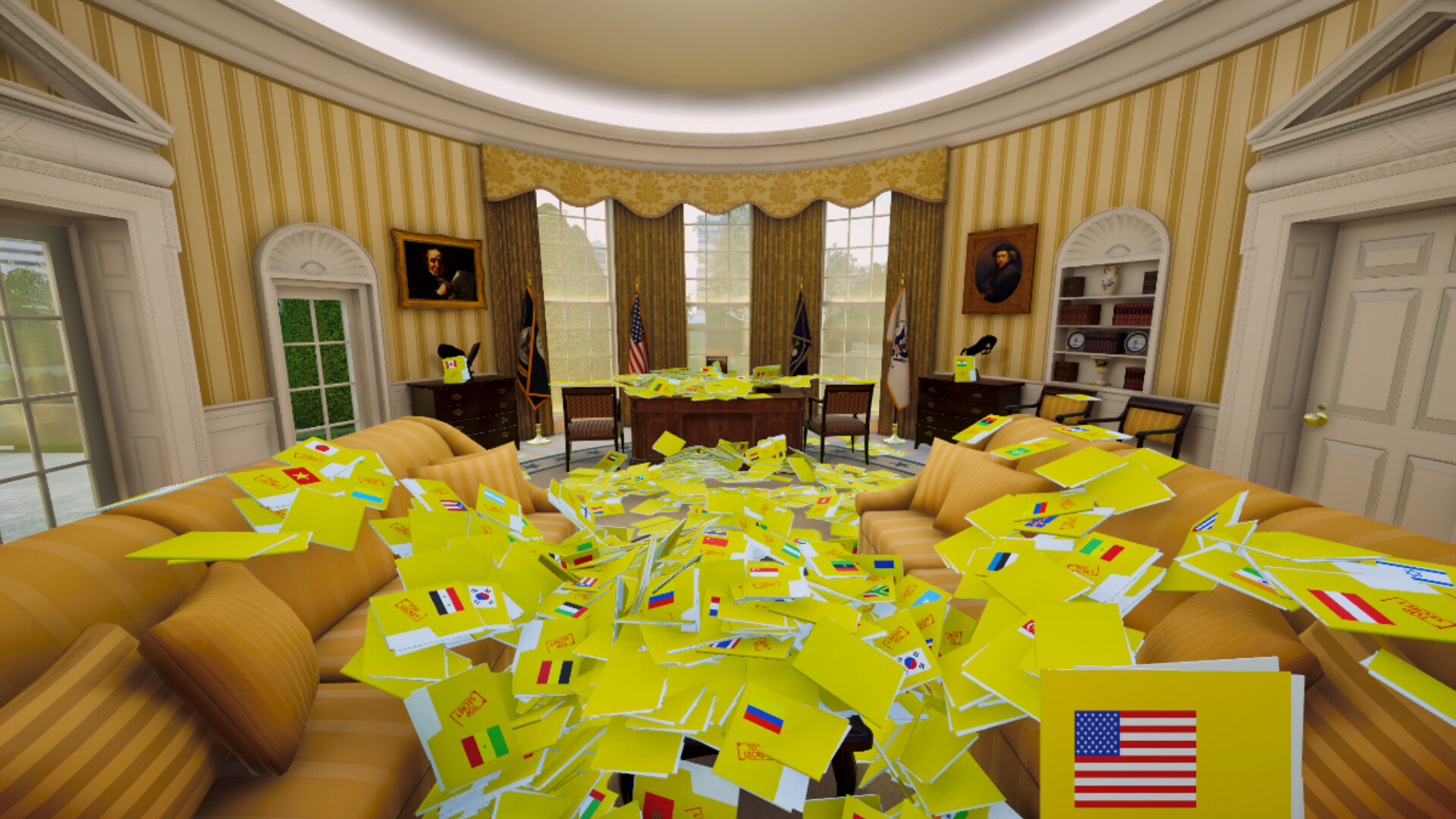 Oval Office Tidy Up screenshot 5
