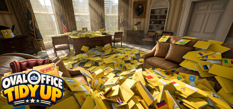 Cover art from Oval Office Tidy Up