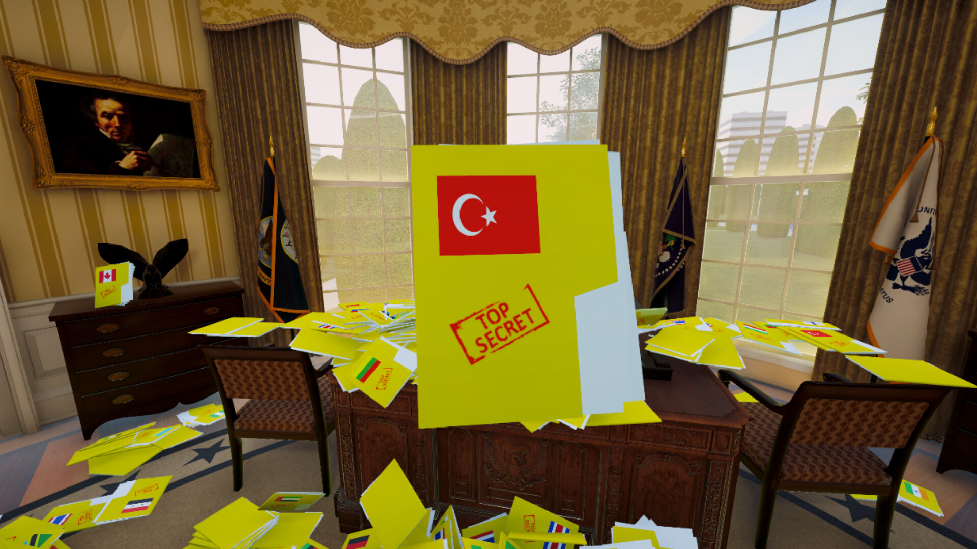 Oval Office Tidy Up screenshot 2