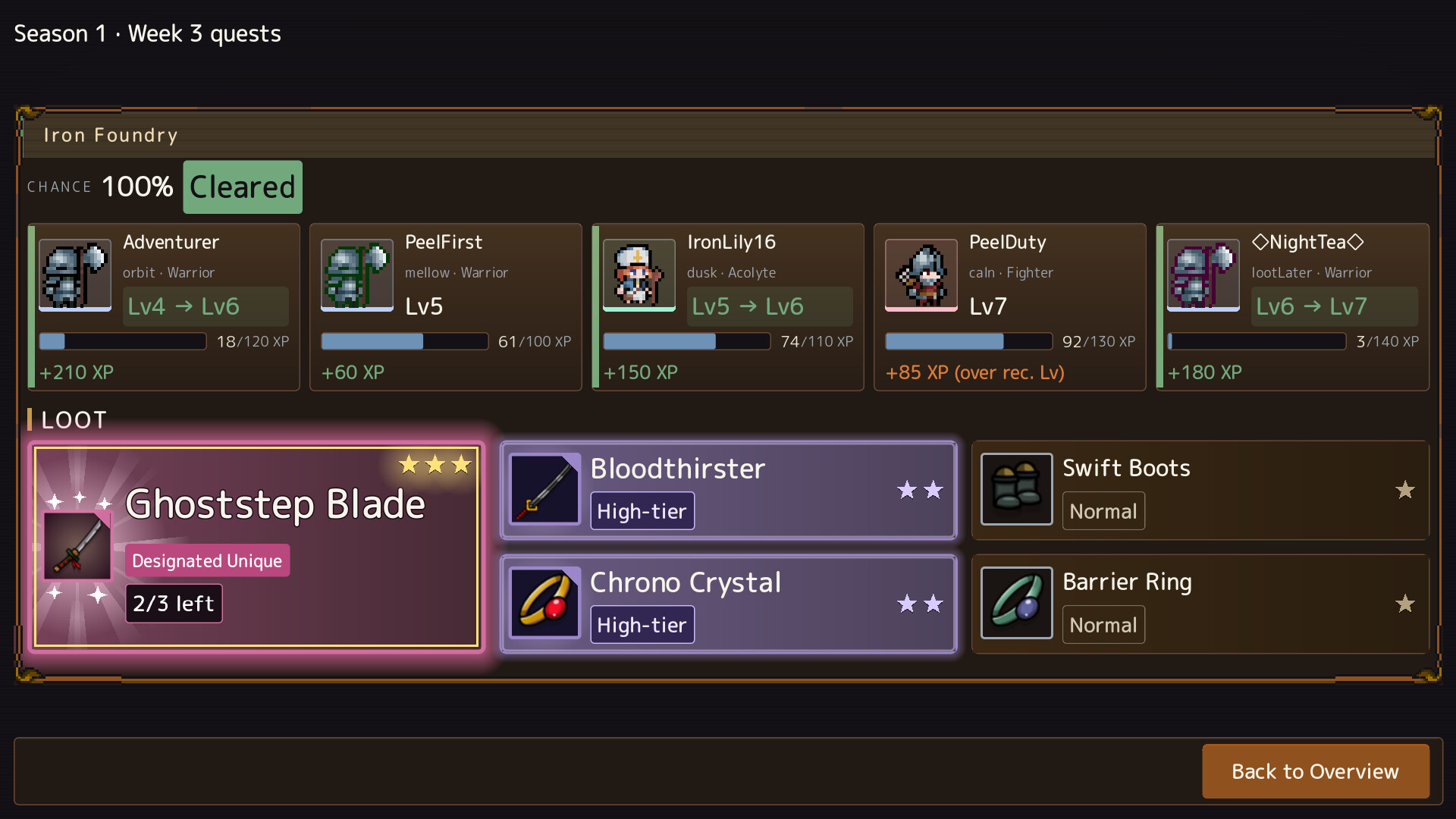 MMO Guild Manager screenshot 4